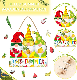  Rustic Colorful Fruits Gnome Hanging