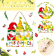 Rustic Colorful Fruits Gnome Hanging