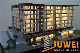  Residential Architectural Scale Building Model of Apartment with Light (JW-29)