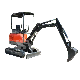  Chinese Construction Machinery 1-2t Mini Crawler Hydraulic Excavator for Sale
