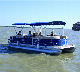 12-Seater Aluminum Alloy Pontoon Commercial Fishing Luxury Passenger Pontoon Boat with Outboard Engine for Business