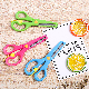  Wholesale O. E. M. Student Stationery Labor-Saving Spring Scissors Anti-Pinch Hand Children Scissors