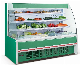  Fan Cooling Multi Deck Open Chiller Display Showcase for Super Market and Convenience Shop