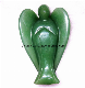 Fashion Natural Gemstone Crystal Angel Carving Figure Statue Jewelry