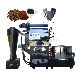 Industrial Coffee Bean Roaster Machine Equipped with Dust Removal System and Fan