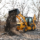  China Factory Price Small Mini 4X4 Digger Excavator Backhoe Loader