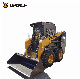  Chinese Wolf Zj60 with 4WD CE/TUV 0.8t/Ton Optional EPA Engine Hydraulic Compact Skid Steer Loader Price for Uruguay/Sales/Hire/Garden/Farm