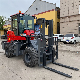 3.5ton Rough Terrain Forklift, 4 Wheel Drived, Chinese Top Engine, off Road Fork Lift Truck, Diesel All Terrain Forklift