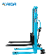  Cheap and High Quality 1000kg Quick Lift Pallet Truck Manual Electric Stacker Price