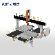 Rbt Double Working Table Woodworking Punching Driling Trimming CNC Machine manufacturer