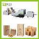  Rokin Brand Eco-Friendly Chestnut Packaging Square Bottom Paper Bag Making Machine