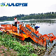 Aquatic Weed Harvesting Machine for Water Hyacinth Harvester Rubbish Collection Cleaning Boat Trash Skimmer Mowing Boat Water Plant Harvester