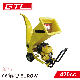  Hot-Sale 15 HP CE Approved Garden Gasoline/Petrol 100mm Chipping Capacity Wood Chipper Shredder with Disc Cutter Power Tool Product (SZ15)