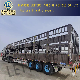  60 Ton 3 Axles Animals Livestock Cattle Sheep Chicken Transport Fence Cargo Truck Semi Trailer for Sale