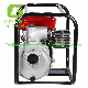 Strong 4 Inch 13HP Portable Kerosene Gasoline Water Pump with Silver Muffler From Green Power Family manufacturer