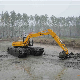 Amphibious Floating Pontoon Floating Excavator Undercarriage Swamp Excavator Chassis for Dredging Work