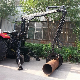  Hot Selling Cr04 Log Crane Forestry Crane Max. Reach 4.3m Lift Capacity 1280kgs for 20-75HP Tractor