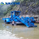 Environmental Protection Water Hyacinth Harvester Floating Waste Collecting Boat