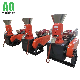 Small Farm Use Diesel Engine Sawdust Pellet Press for Sale manufacturer