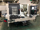 Y Axis 4+4 Tools 5 Axis CNC Lathe Ckm45 Vertical Milling Turning Center with Fanuc System manufacturer