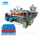  Color Steel Cold Rib Corrugated Profile Roll Forming Roofing Sheet Tile Making Trapezoidal Profile Roll Forming Machine