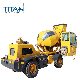  2.5cbm Mobile Concrete Mixer concrete mixing plant Titan Industry