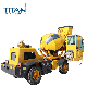 2.5cbm Mobile Concrete Mixer concrete mixing plant Titan Industry