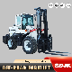 Low Fuel Consumption 3.0 Ton 5 Ton 4-Wheel Drive Rough Terrain Forklift manufacturer