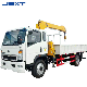  Dongfeng Foton Sinotruk 4X2 Hydraulic Leg Straight Knuckle Arm Mobile Mini Dumping 3-10tons Light Articulated Boom Loader Lorry Lifter Truck Mounted Crane