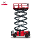 Hered New Design Customized Diesel Platform Lifting Equipment Rough Terrain Scissor Lift