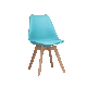 Modern Nordic Classic Design Light Blue Restaurant Cafe Dining Chair