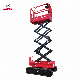  Auto Level Electric Track Crawler Scissor Lift Man Lift Battery Tracked Scissor Lift