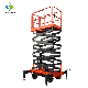 Good Price 4m-18m Full Electric Hydraulic Mobile Scissor Lift with Ce manufacturer