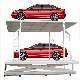 CE Customized Heavy Duty Double Desk Underground Villa Garage Vertical Vehicle Hoist Hydraulic Electirc Fixed Stationary Scissor Home Car Parking Lift