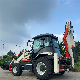 Foton Lovol Brand 5 Ton Popular Wheel Loader Yaweh388 Backhoe Loader