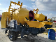  Small Mobile Electric and Diesel Factory Price Concrete Mixer Pump for Sale