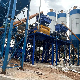  Engineering & Construction Machinery 90m3/H Belt Conveyor Dry Mix Mobile Concrete Batch Plant
