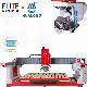 Hualong Machinery Hlsq-450 Automatic 45 Degree Slab Miter Granite Cutting Machine Tile Cutter Stone Bridge Saw for Marble Quartz Porcelain manufacturer