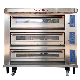  Sun Mate Customizable Power, 3 Deck 9 Tray Bread Gas Baking Oven High Quality Bakery Deck Oven