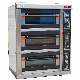 Furnace 3 Deck 9 Trays Commercial Bakery Gas Electric Deck Baking Pizza Bread Oven manufacturer