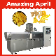 Puffed 2D 3D Pellet Snacks Chips Macaroni Pasta Extruder Processing Plant Line