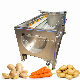 Potato Ginger Carrot Brush Peeling Machine