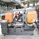 New Type Automatic High Speed Angle Mitering Bandsaw Cut Metal Cutting Sawing Machine Auto Feed Metalworking Band Saw