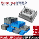 Heavy Duty Stackable Plastic Turnover Moving Crates Injection Mould Box Mold manufacturer