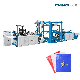 Price Fully Automatic with Ultrasonic Online Handle Sealing Non Woven Fabric Box Bag Shopping Bag T Shirt Bag D Cut Vest Bag Stringing Shoe Bag Making Machine