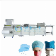  Fully Automatic PP Non Woven Strip Clip Cap Machine Head Cover Hair Net Surgical Hat Cap Making Machine