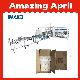 Automatic Catch Type Case Packer Carton Box Packing Machine for Food, Household Paper & Medicine Product