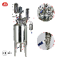 100L Explosion-Proof Motor Jacketed Reaction Kettle Chemical Mixing Reactor Vessel Tank Lab Stainless Steel Chemical Reactor