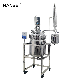 100L Industrial Chemical Stainless Steel Jackted Resin Paint Reactor