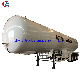 Heavy Duty 3 Axles LPG Tank Truck Trailer for Propane